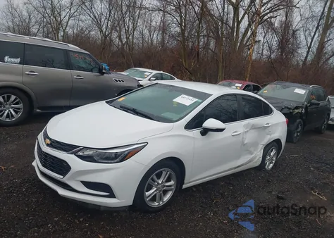 2017 Chevrolet Cruze Lt Auto из США, поврежденный, VIN 3G1BE5SMXHS503510